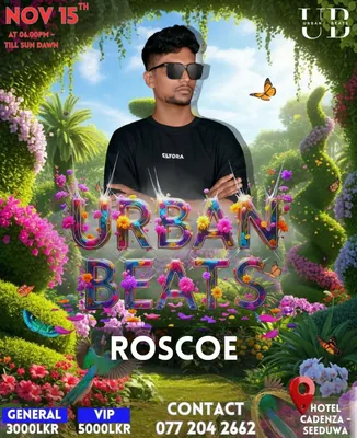 Flyer for Urban Beats